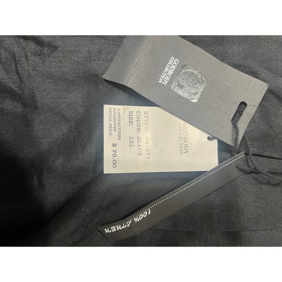 Godbody Collection 100% Linen Black Pants Lightweight Casual Minimalist 2XL - Picture 11 of 11